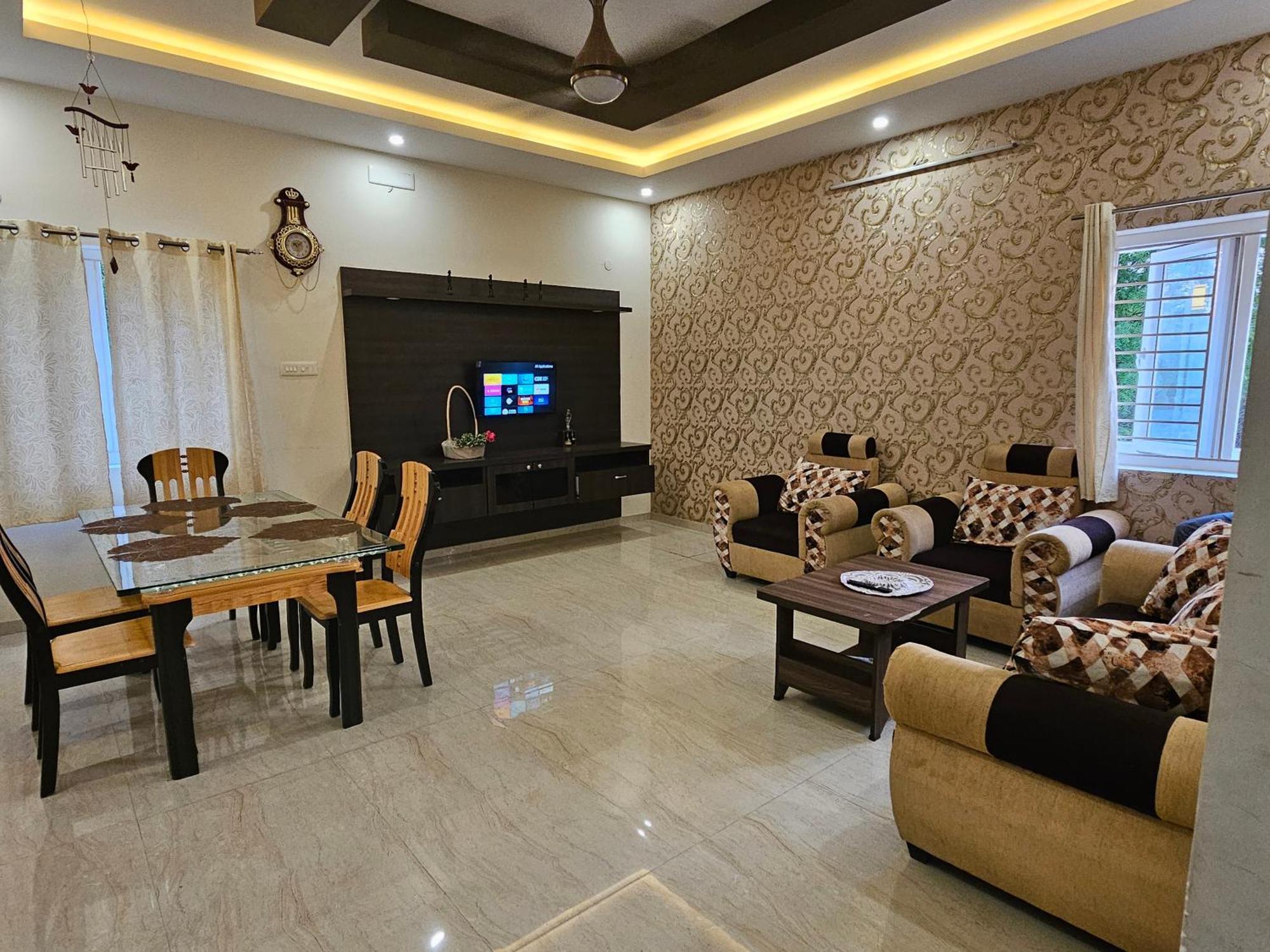 Shi'S Vilva - The Bungalow In Coimbatore - Near Airport, Kmch, Codesia Exteriör bild